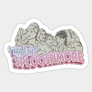 Mount Splooshmore Sticker